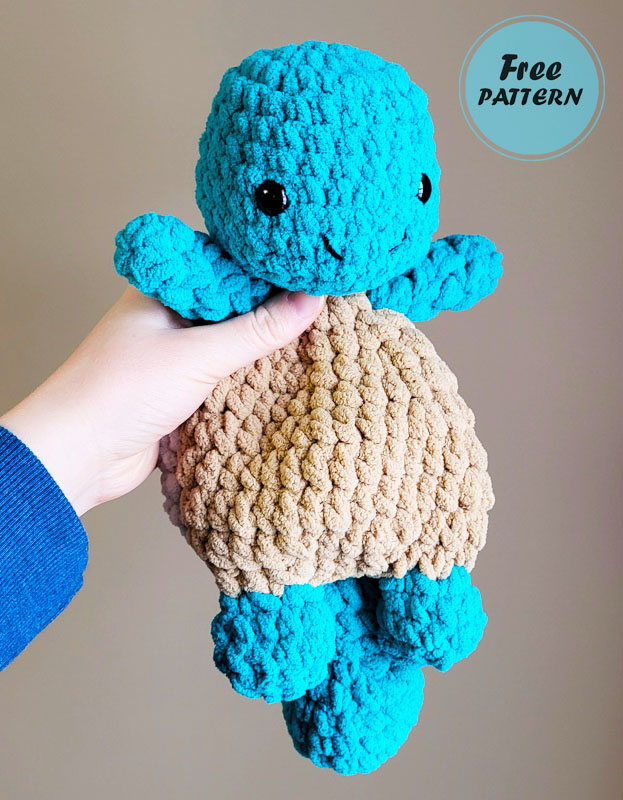 Squirt the Turtle Amigurumi PDF Free Pattern (2)