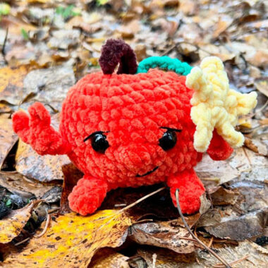 Amigurumi Ayotli the Pumpkin for Halloween PDF Pattern (3)