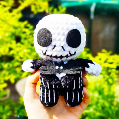 Jack Skellington Halloween Doll Crochet Pattern (1)