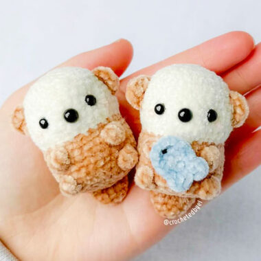 Low Sew Crochet Otter Plush PDF Pattern (1)