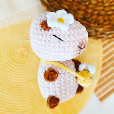 Plush Capybara Joseph Free Amigurumi Pattern (1)