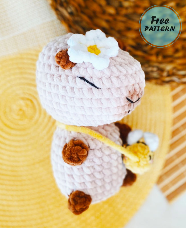 Plush Capybara Joseph Free Amigurumi Pattern (2)
