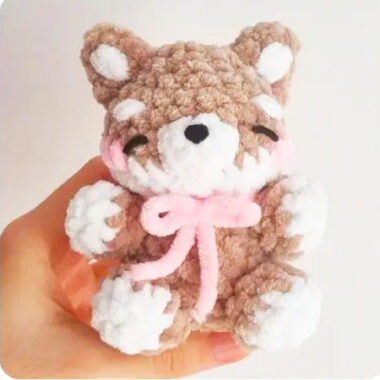 Plush Shiba Inu Amigurumi PDF Free Pattern (1)