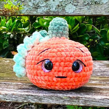 Spooky Pumpkin For Halloween PDF Crochet Pattern (1)