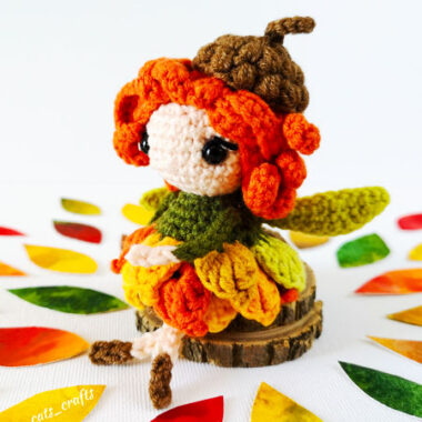 Autumn Fairy Crochet Doll PDF Free Pattern (1)