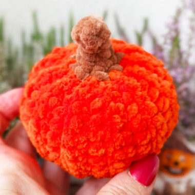 Cute Halloween Pumpkin for Beginners PDF Crochet Pattern (2)