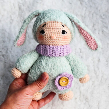 Honeybun Bunny Crochet Doll PDF Free Pattern (1)