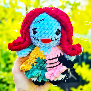 Sally Crochet Doll for Halloween PDF Free Pattern (1)