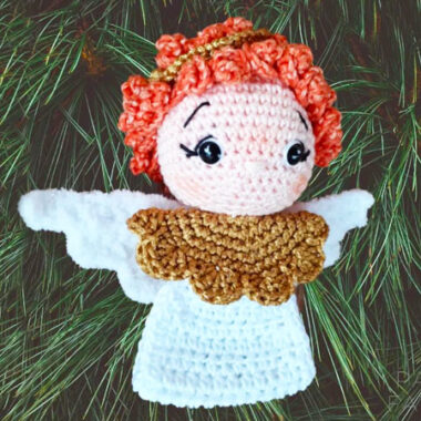 Crochet Angel for Crochet Tree Decoration PDF Pattern (1)
