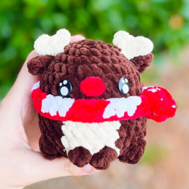 Orion the Reindeer Free Amigurumi PDF Pattern (2)