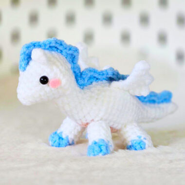 Plush Baby Dragon Crochet PDF Free Pattern (1)