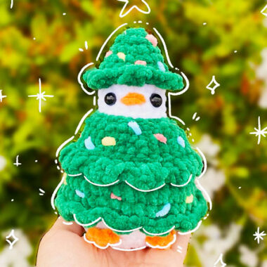 Quacking Christmas Tree Crochet PDF Free Pattern (1)