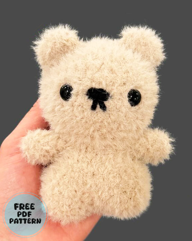 Baby Furry Bear PDF Amigurumi Free Pattern