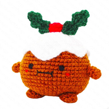Christmas Pudding Amigurumi Toy Free PDF Pattern (2)
