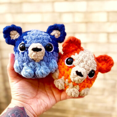 Crochet Chubby Heelers Dog Free PDF Pattern (1)