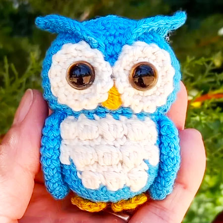 Cute Crochet Owl Hedwig PDF Free Pattern