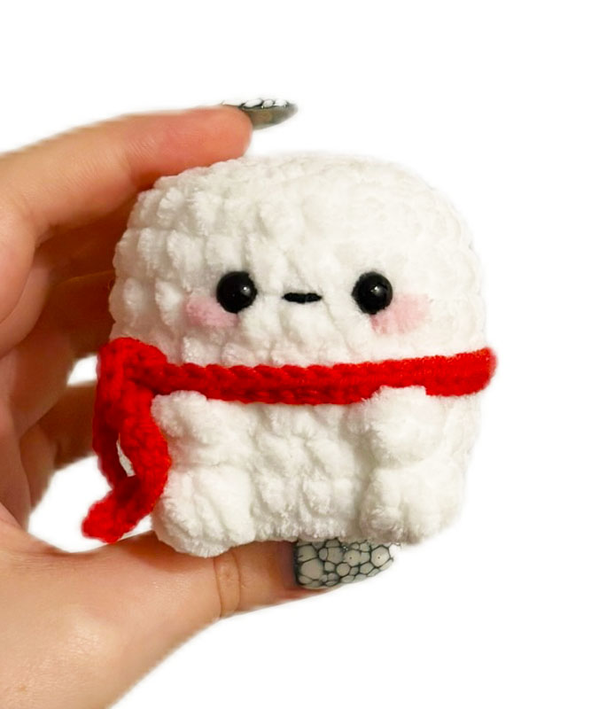 Plush Crochet Marshmallow PDF Free Pattern (2)
