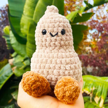 Plush Jellycat Peanut Crochet PDF Pattern (2)