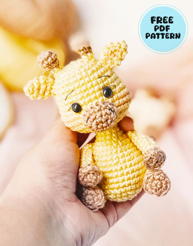 Sweet Giraffe Jemmy Amigurumi Free pattern 2
