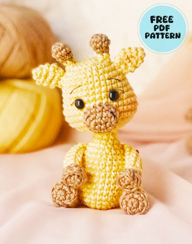 Sweet Giraffe Jemmy Amigurumi Free pattern 1