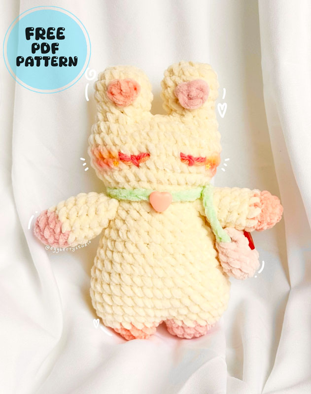 Candy the Bunny Amigurumi Free PDF Pattern