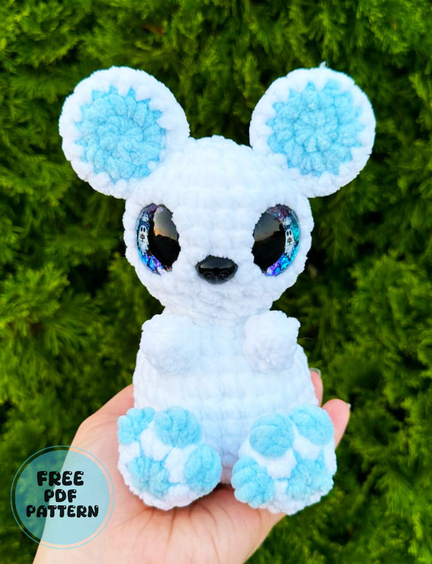 Boop the Crochet Rat Plush PDF Pattern