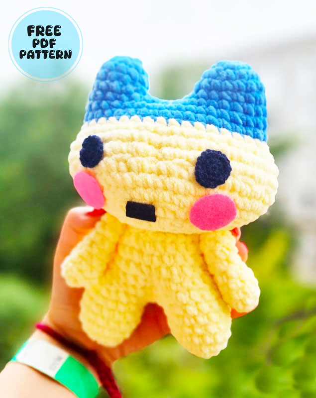 Crochet Plush Mametchi Free PDF Pattern