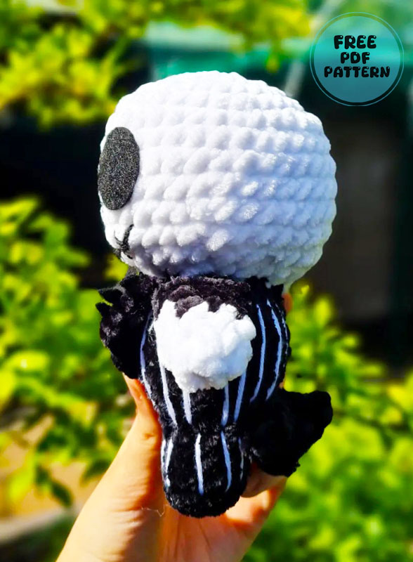 Jack Skellington Halloween Doll Crochet Pattern 2