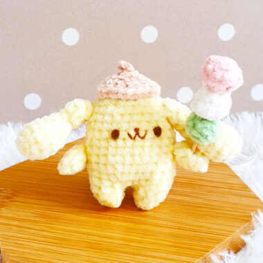 New Pompompurin Amigurumi Free PDF Pattern (1)
