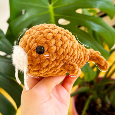 Plush Walrus Amigurumi Free PDF Pattern (1)