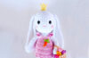 Crochet Easter Bunny with Dress and Basket Free Pattern (1)