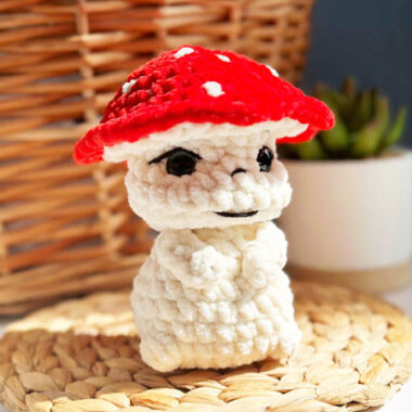 Baby Mushroom Doll Crochet PDF Pattern (2)