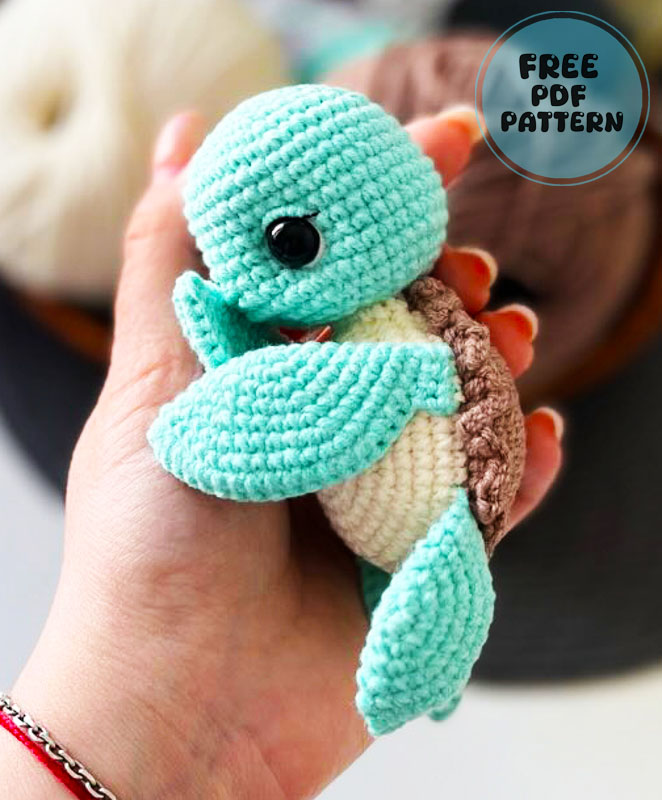Phoebe the Sea Turtle Crochet Pattern Step by Step (3)