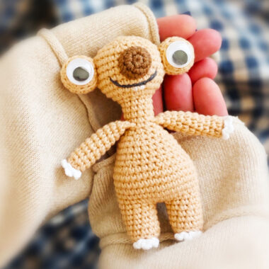 Sid Ice Age Crochet PDF Free Pattern (2)
