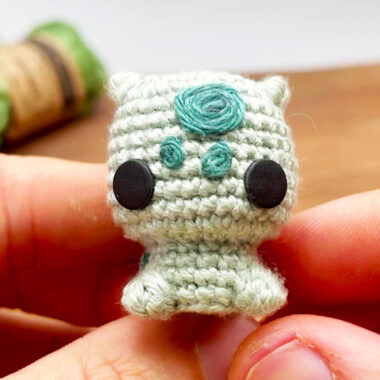 Little Bulbasaur Crochet Pattern Step by Step (1)